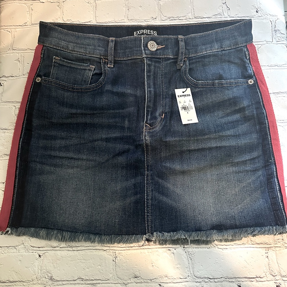 Express Jean skirt